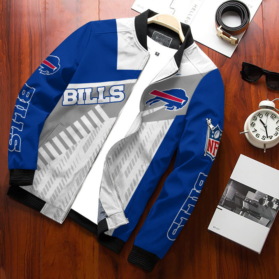 Buffalo Bills Bomber Jacket 750 - Sportique-shop.com