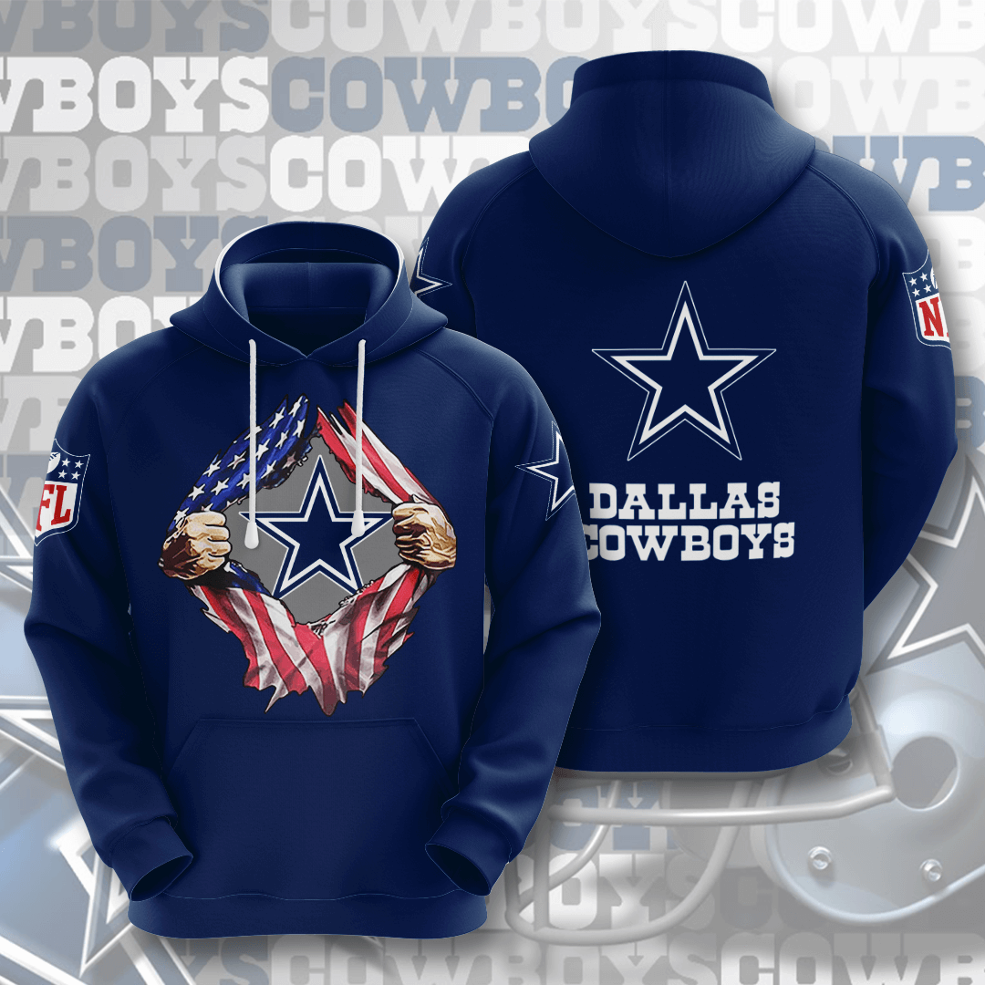 Dallas Cowboys 3D Hoodie – Sportique-shop.com