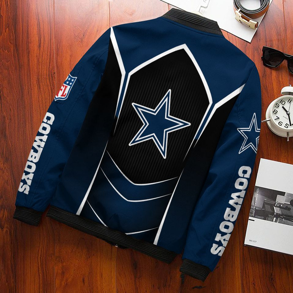 Dallas Cowboys Bomber Jacket 588 - Sportique-shop.com