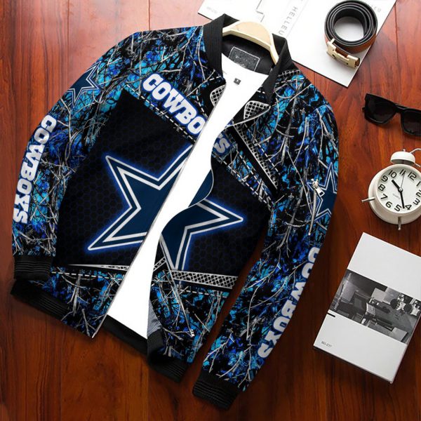 Dallas Cowboys Personalized Bomber Jacket BG649 - Image 2