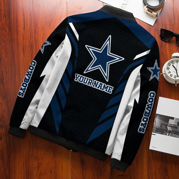 Dallas Cowboys Personalized Bomber Jacket BG720 - Image 3