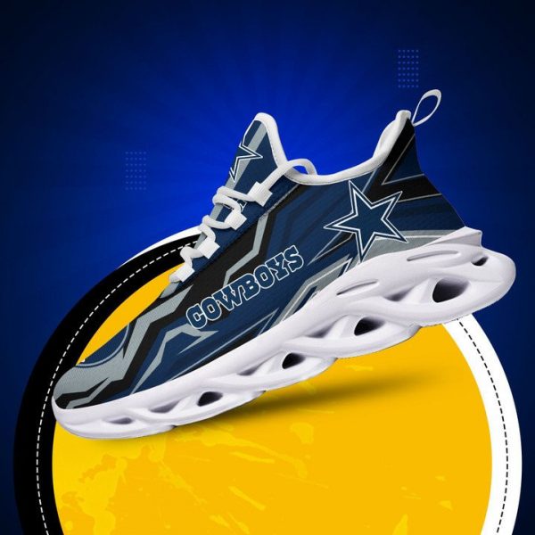 Dallas Cowboys Yezy Running Sneakers 375 - Image 2