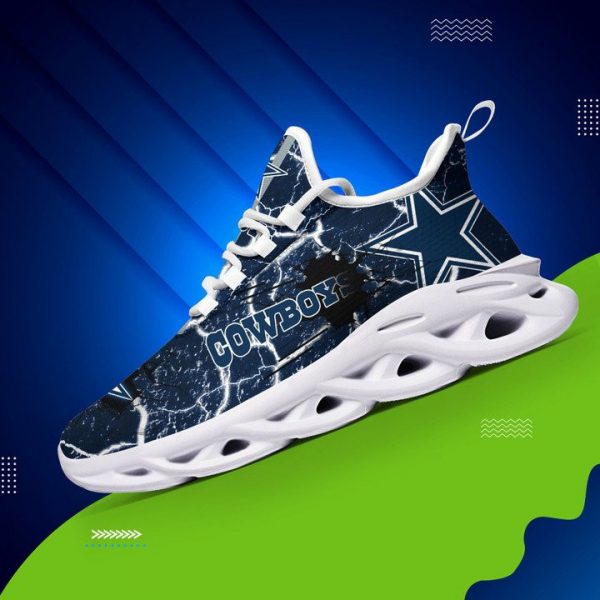 Dallas Cowboys Yezy Running Sneakers 379 - Image 2