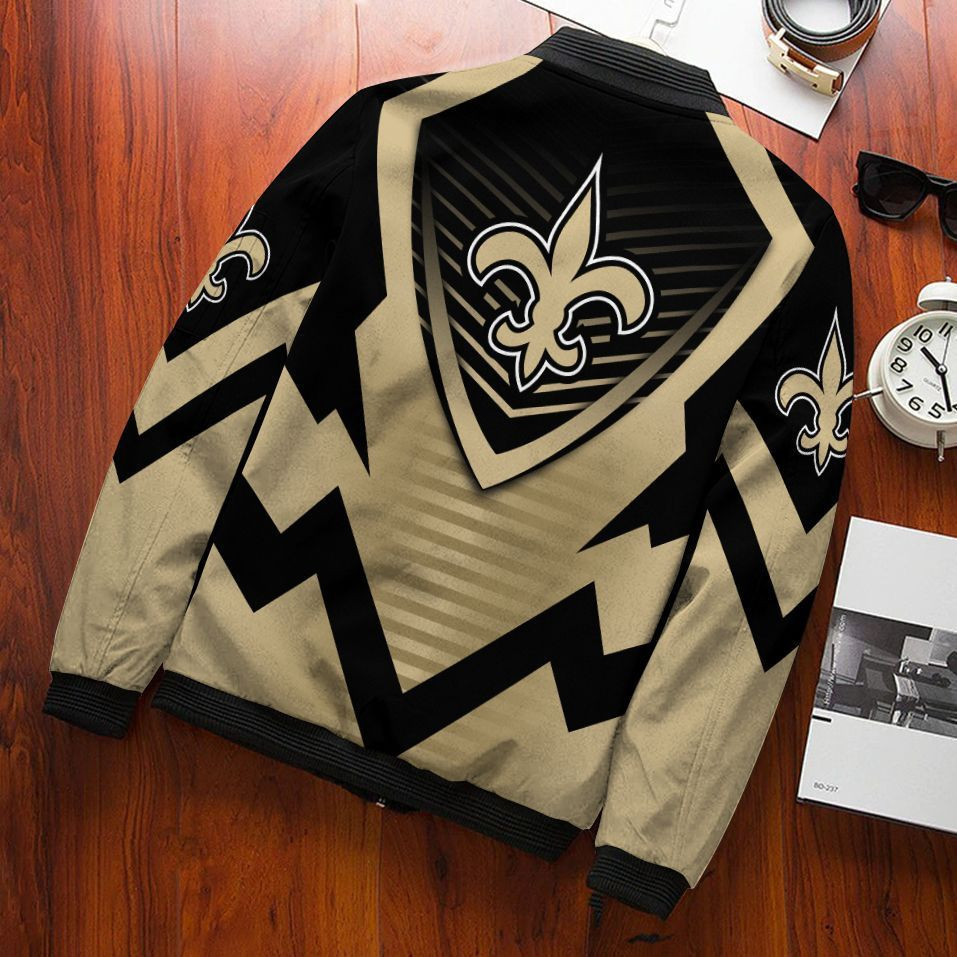 New Orleans Saints Bomber Jacket 600 – Sportique-shop.com
