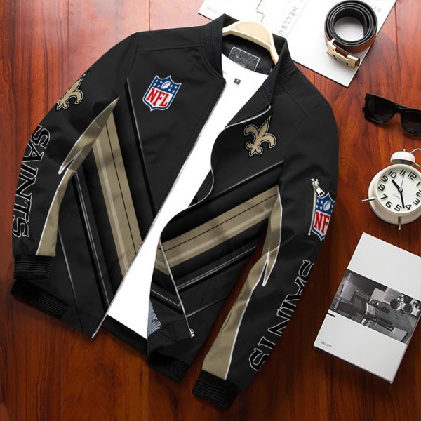 New Orleans Saints Bomber Jacket BG01