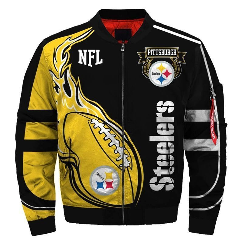 Pittsburgh Steelers Custom Bomber Jacket – Sportique-shop.com