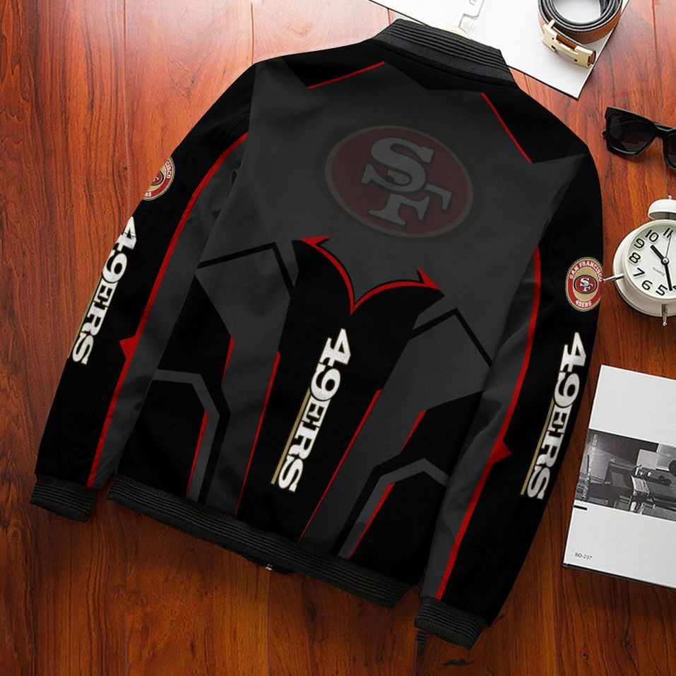 San Francisco 49ers Bomber Jacket 314 – Sportique-shop.com