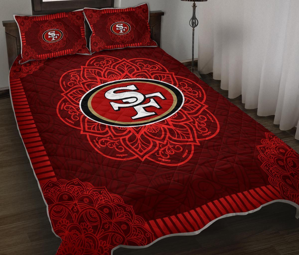 San Francisco 49ers Quilt Set 003