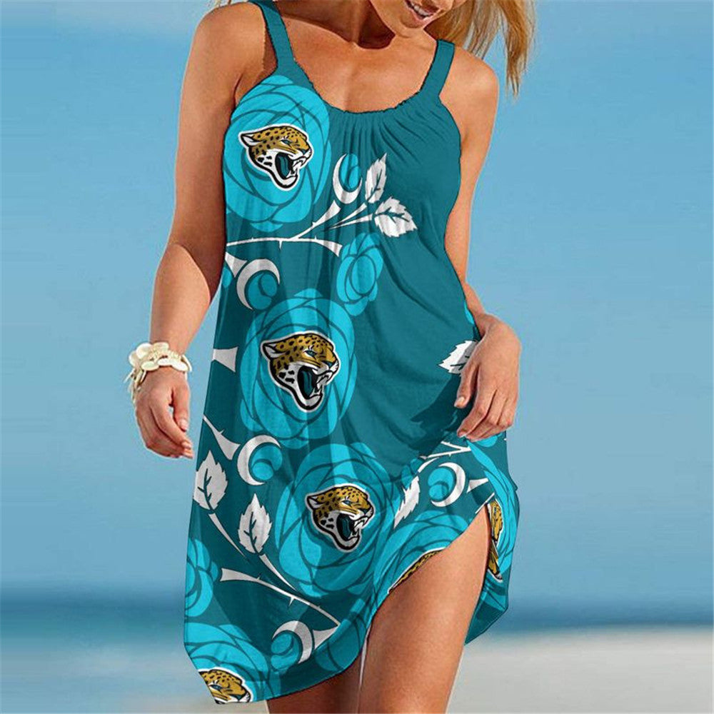 Jacksonville Jaguars Beach Dress BG207 – Sportique-shop.com