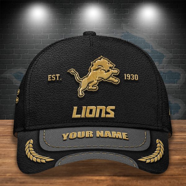 Detroit Lions Personalized Classic Cap AZCCAP127 - Image 2