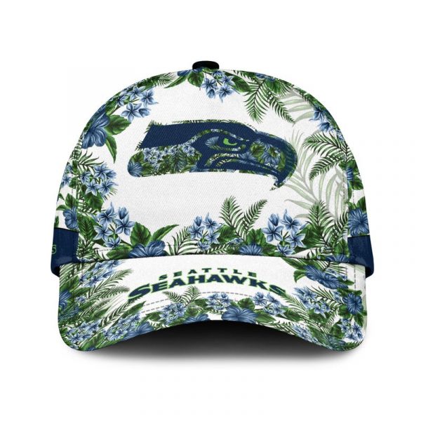 Seattle Seahawks Hawaii Pattern Classic Cap AZCCAP102