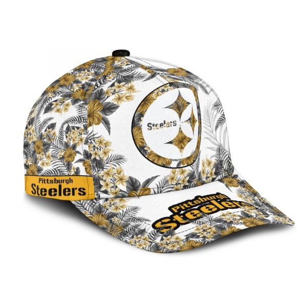 Pittsburgh Steelers Hawaii Pattern Classic Cap AZCCAP104 - Image 2