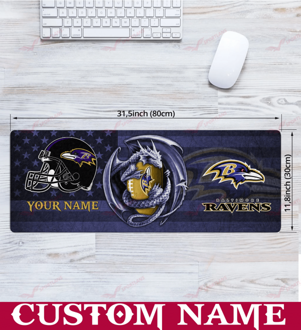 Baltimore Ravens 3D Limited Edition Mouse Pad AZMPAD003 - Image 4