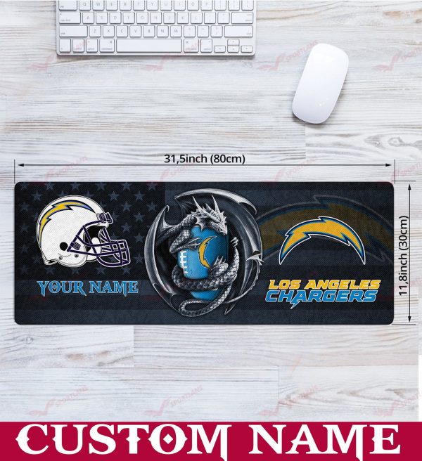 Los Angeles Chargers 3D Limited Edition Mouse Pad AZMPAD018 - Image 2