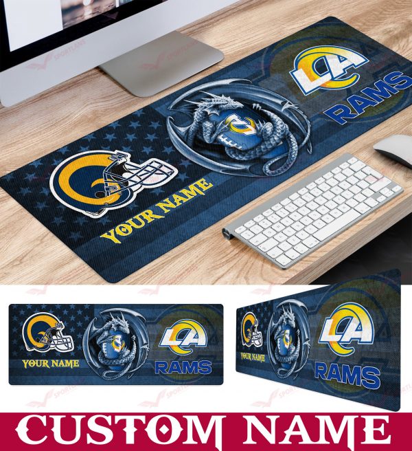 Los Angeles Rams 3D Limited Edition Mouse Pad AZMPAD019 - Image 3