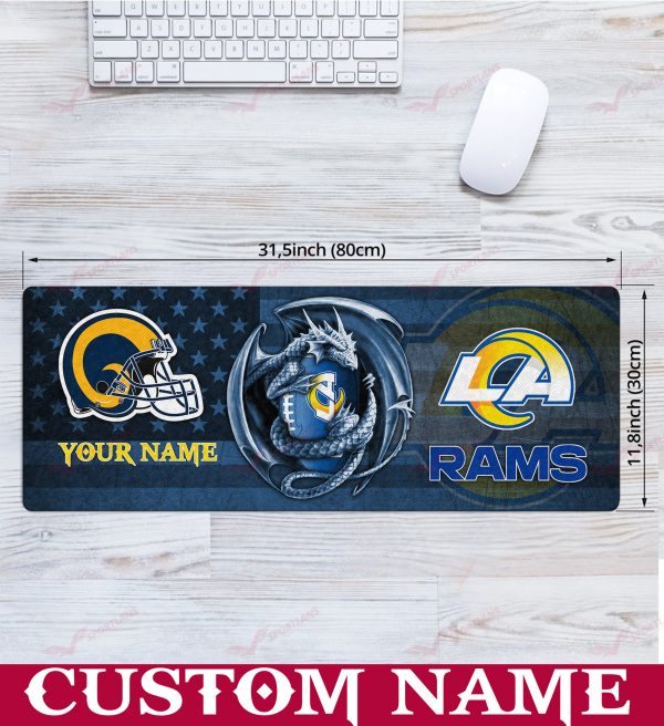Los Angeles Rams 3D Limited Edition Mouse Pad AZMPAD019 - Image 2