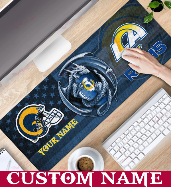 Los Angeles Rams 3D Limited Edition Mouse Pad AZMPAD019 - Image 4