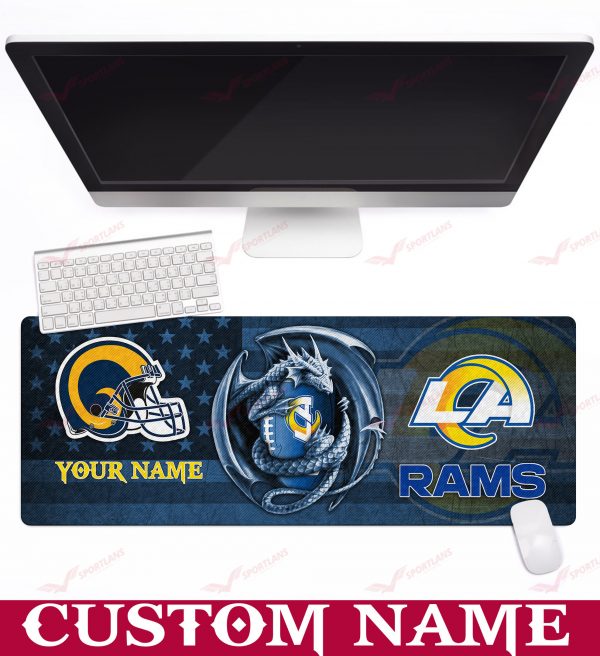 Los Angeles Rams 3D Limited Edition Mouse Pad AZMPAD019