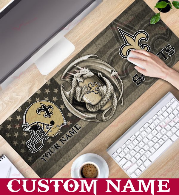 New Orleans Saints 3D Limited Edition Mouse Pad AZMPAD023 - Image 4