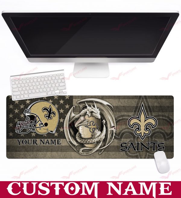 New Orleans Saints 3D Limited Edition Mouse Pad AZMPAD023