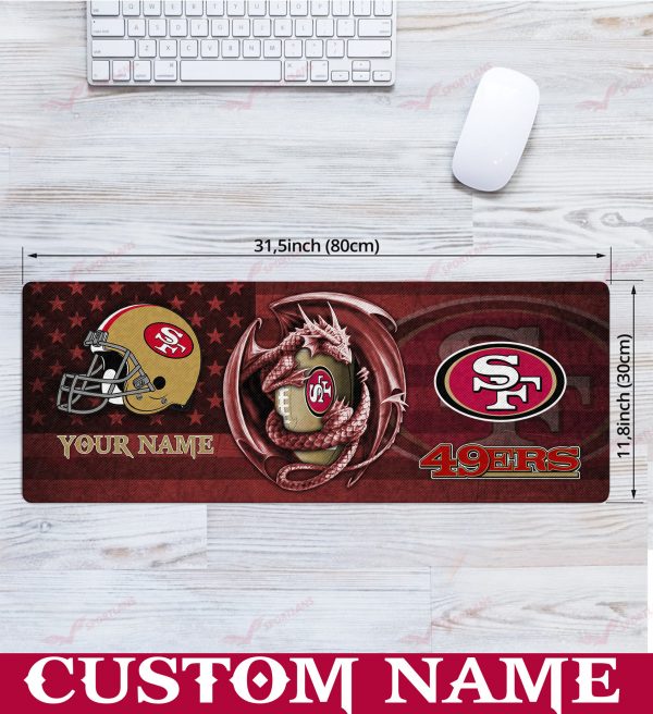 San Francisco 49ers 3D Limited Edition Mouse Pad AZMPAD028 - Image 2