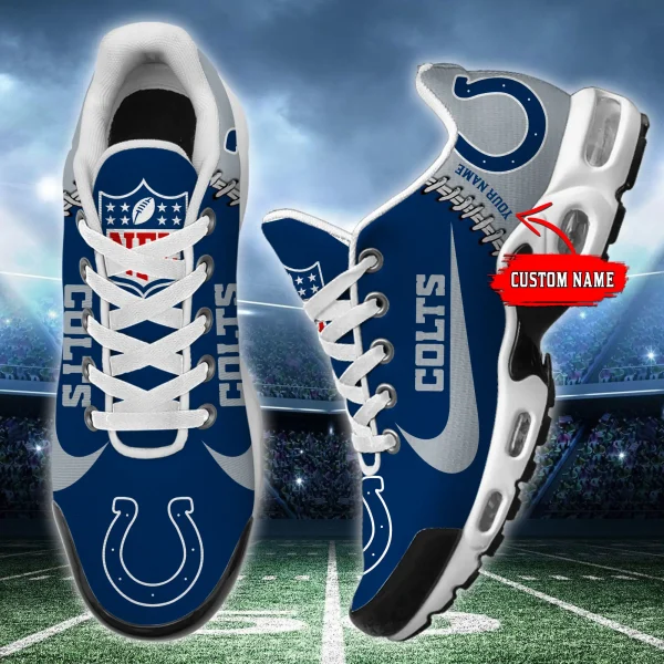 SPTBGTN481-Indianapolis Colts Personalized Plus T-N Youth Sneakers - Image 2