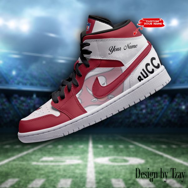 SPTBGAJ1S062-Tampa Bay Buccaneers NFL Air Jordan 1 Sneakers DV19 - Image 3