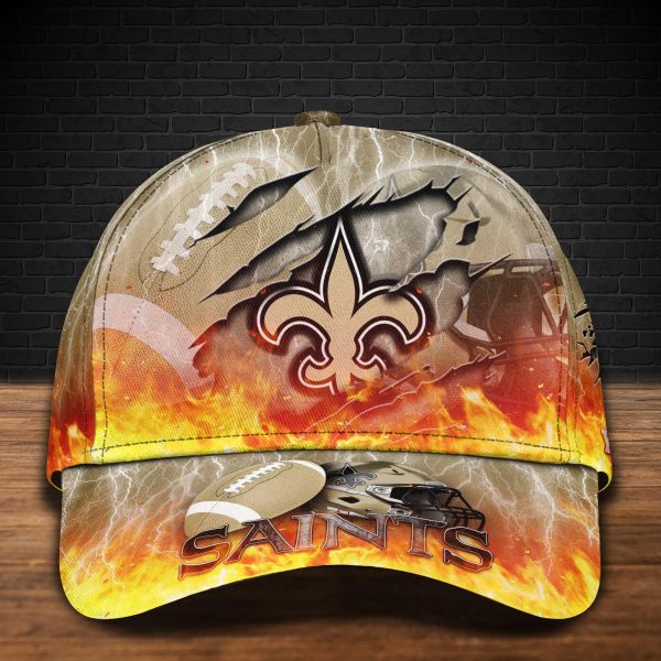 New Orleans Saints Personalized Classic Cap BB836 - Image 2