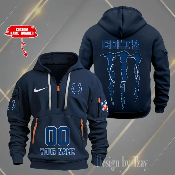 Indianapolis Colts Heavy Hoodies AZHEAVYHD274 - Image 3