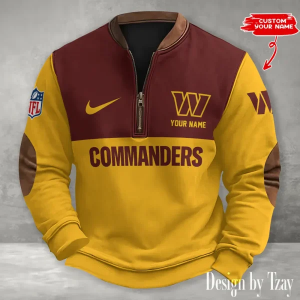 S9MPZNS199-Washington Commanders Print Vintage Sweatshirt