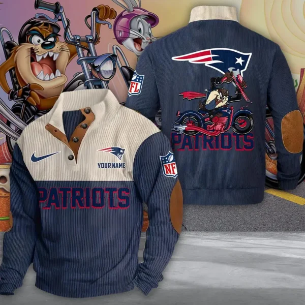 New England Patriots NNSH0472 Sports Sweatshirt Hoodies - Image 3