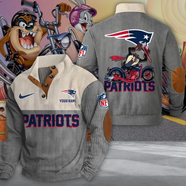 New England Patriots NNSH0472 Sports Sweatshirt Hoodies - Image 5