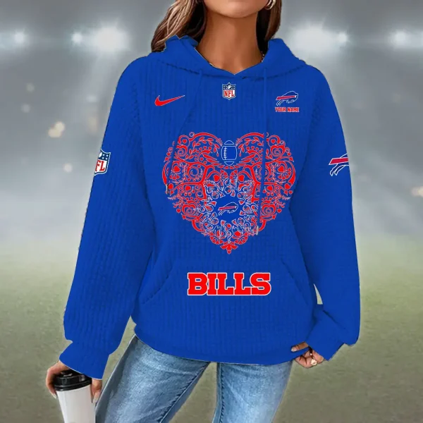 Buffalo Bills New Waffle Women's Hoodie SPTNWH059