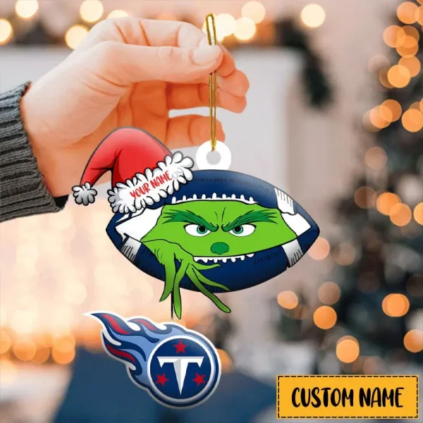 Tennessee Titans Personalized Christmas Ornaments Gift For Fans - Image 2