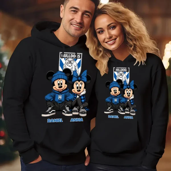 NRL Couple Sweater Hoodie Shirt Custom Any Name Gifts For Fan - Image 2