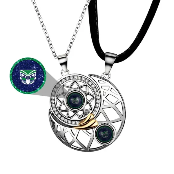 NRL New Couple Moon And Sun Projection Necklace Special Gifts For Fans