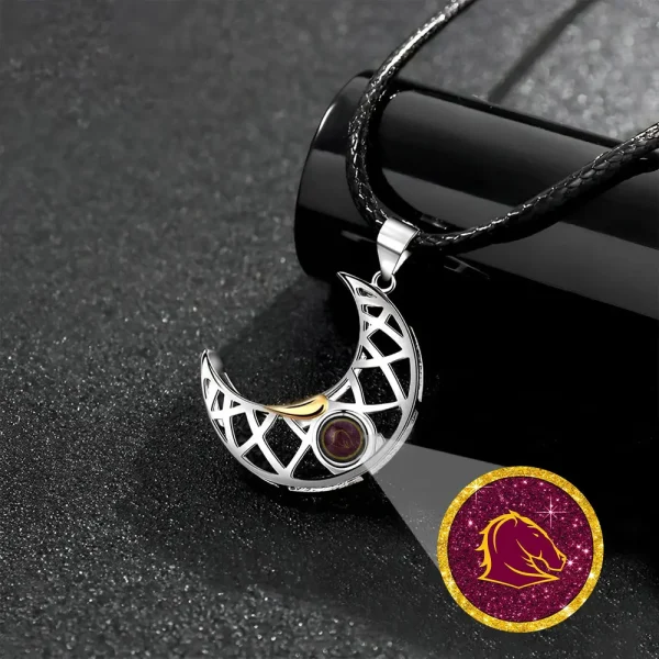 NRL New Couple Moon And Sun Projection Necklace Special Gifts For Fans - Image 4