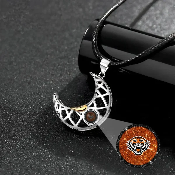 NRL New Couple Moon And Sun Projection Necklace Special Gifts For Fans - Image 4