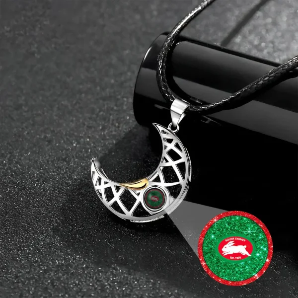 NRL New Couple Moon And Sun Projection Necklace Special Gifts For Fans - Image 4