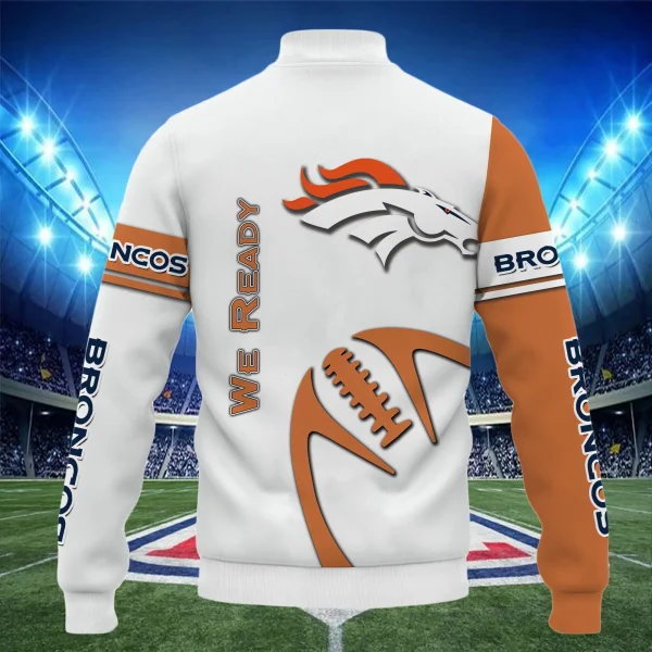 Denver Broncos Unisex Exclusive Styles Varsity Jacket SPTBBJACKET170 - Image 3