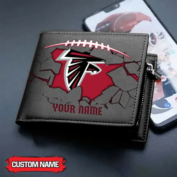 Atlanta Falcons NFL Print Wallet Best Gift For Fans AZMW047 - Image 3