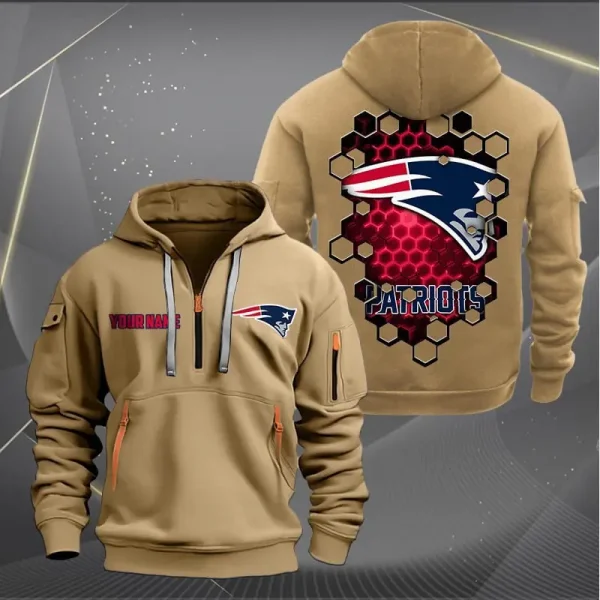 New England Patriots NNHT1513 Zip Hoodie Multicolor - Image 4