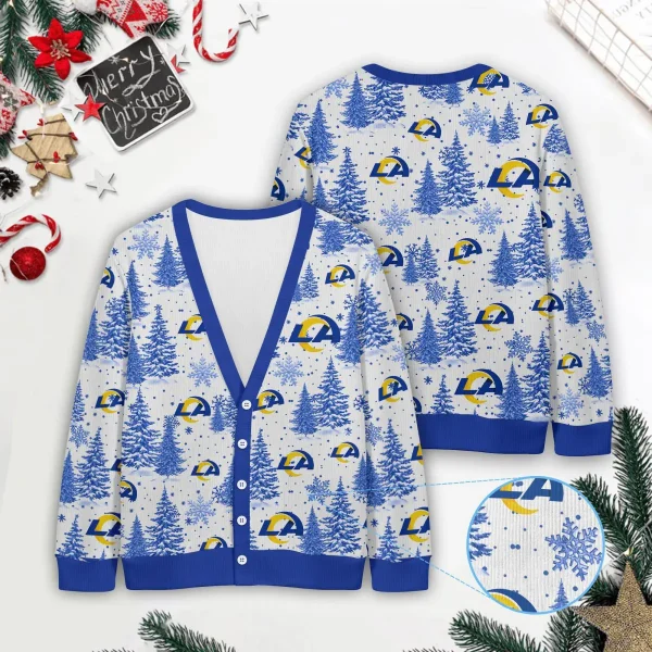 Los Angeles Rams DDQAKC10453 Knitted Cardigan