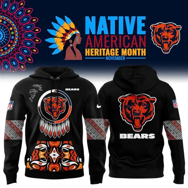 Chicago Bears NFL Native American Heritage Month AZHD510