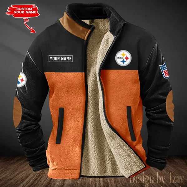 Pittsburgh Steelers Winter Tribal Vintage Jacket SPTWTVJ027 - Image 4