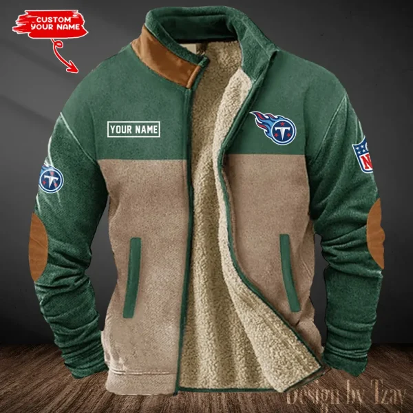 Tennessee Titans Winter Tribal Vintage Jacket SPTWTVJ031 - Image 4