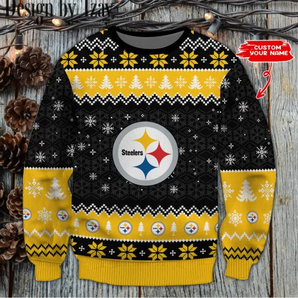 Pittsburgh Steelers NFL Ugly Christmas Woolen Sweaters BGSWT1339