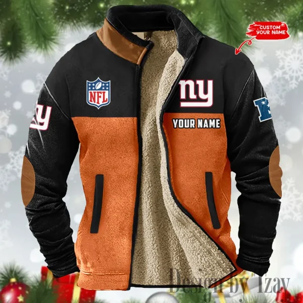 New York Giants Winter Tribal Vintage Jacket SPTWTVJ056