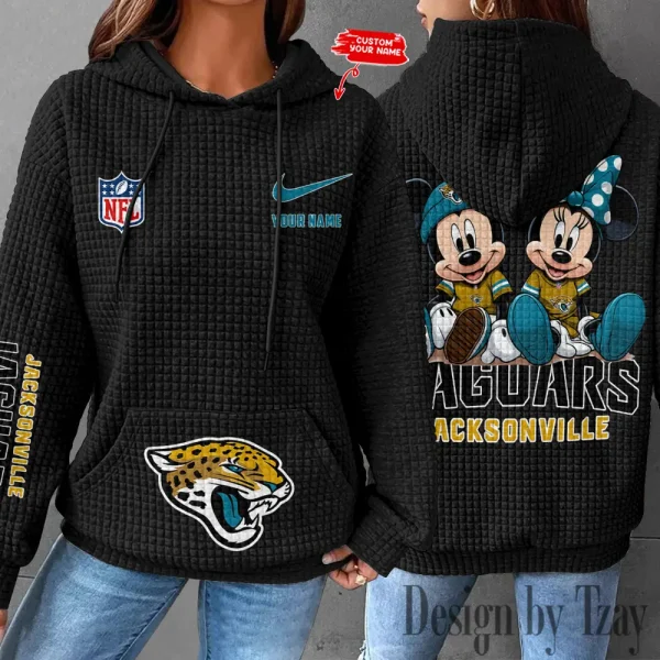 Jacksonville Jaguars New Waffle Hoodies SPTNWH074 - Image 2