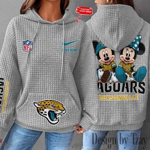 Jacksonville Jaguars New Waffle Hoodies SPTNWH074 - Image 3